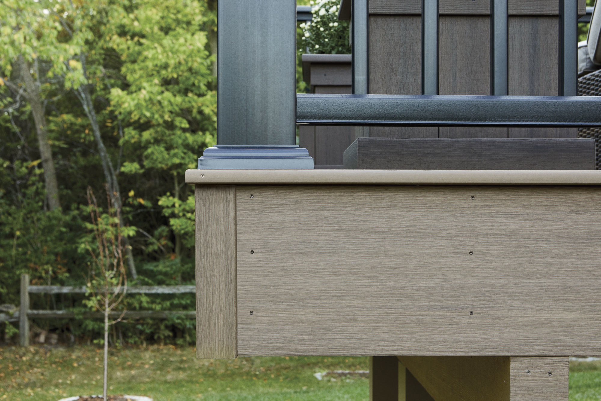 TimberTech AZEK Weathered Oak PVC decking